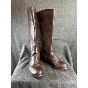Nine & Co Women's Tall Boots Brown Fashion Knee High JJ CHRISTY Sz 10M